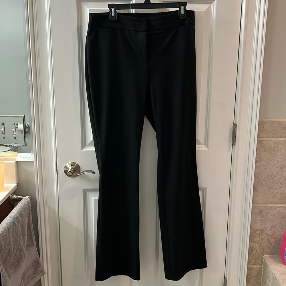 Full length boot cut dress pants